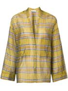 Christian Wijnants Taia Checked Shirt - Yellow
