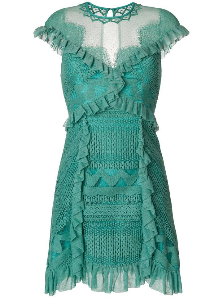 Three Floor Skylight Dress - Green