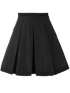 Moncler Pleated Flared Skirt - Black