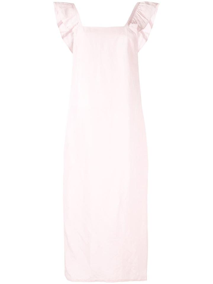 Matin A-line Ruffle Dress - Pink