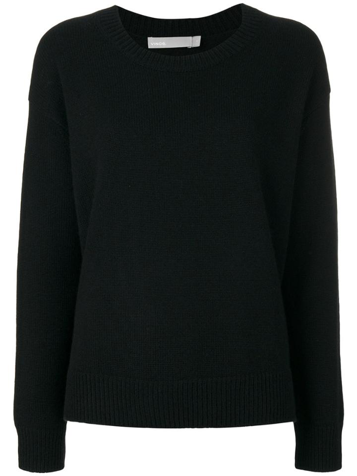 Vince Cashmere Jumper - Black