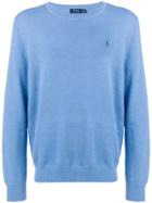 Polo Ralph Lauren Long-sleeve Fitted Sweater - Blue