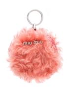 Miu Miu Zip-around Bag Charm - Pink