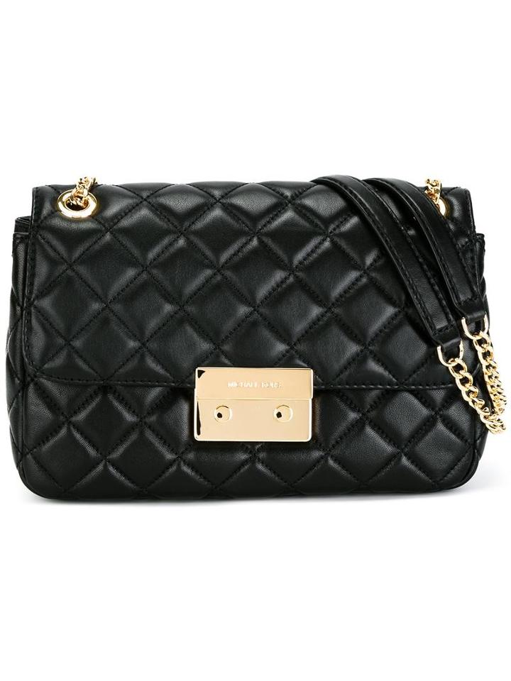 Michael Michael Kors - Large 'sloan' Shoulder Bag - Women - Leather - One Size, Women's, Black, Leather