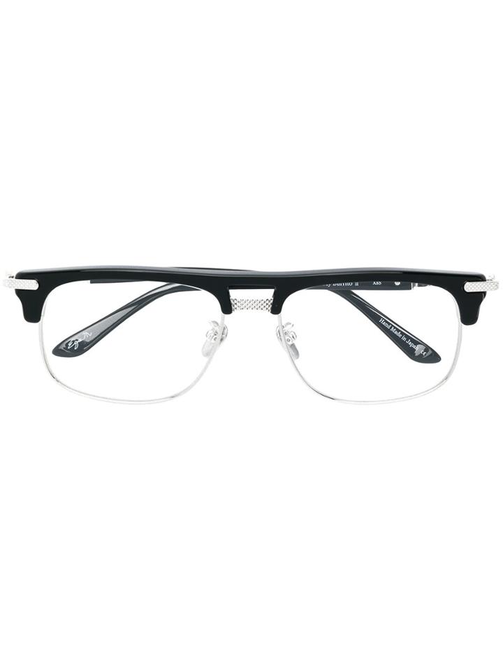 Frency & Mercury My Burrito Ii Rectangular Glasses - Black