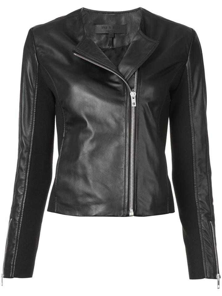 Rag & Bone Fitted Jacket - Black