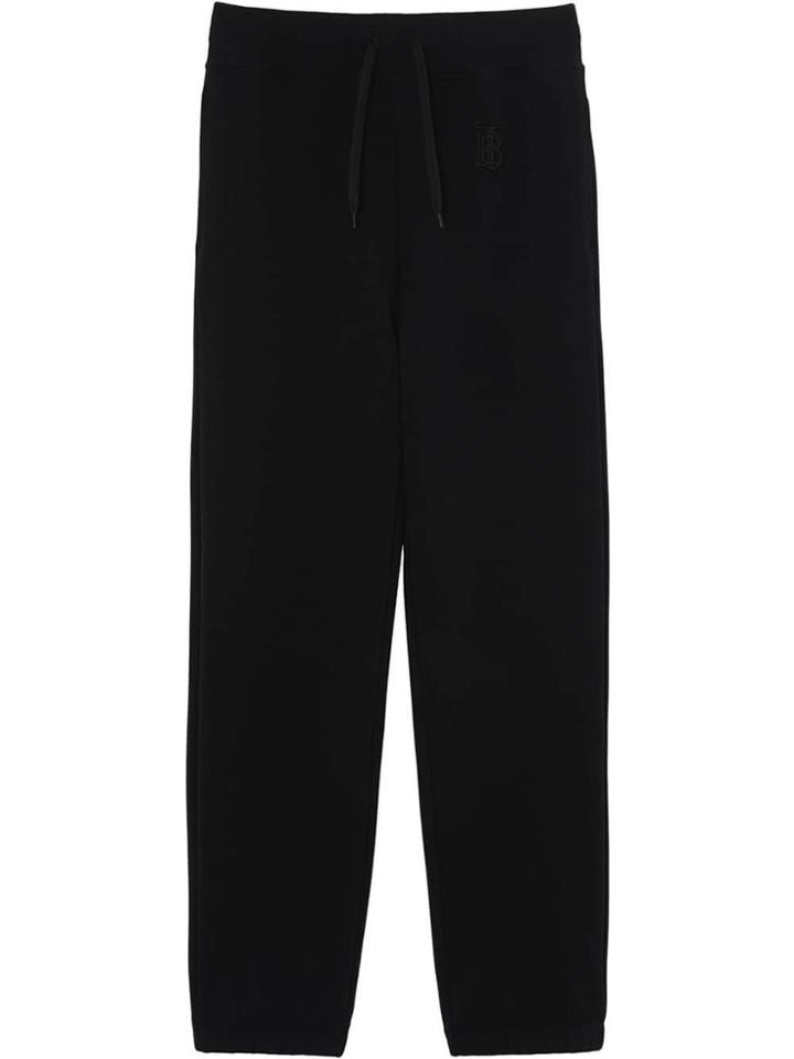 Burberry Monogram Motif Technical Trackpants - Black