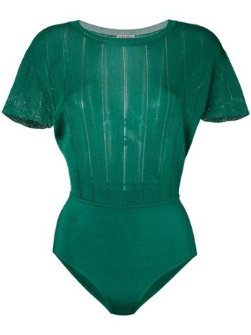 Alaïa Vintage Shortsleeved Body - Green