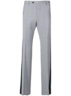 Valentino Side Stripe Tailored Trousers - Blue