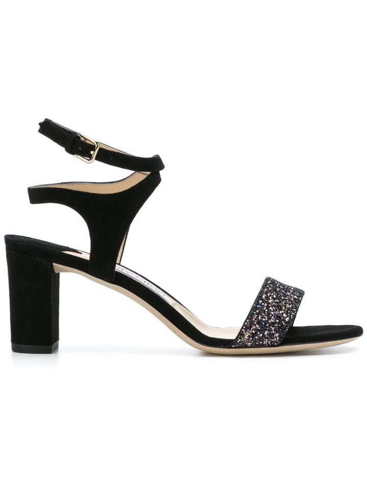 Jimmy Choo Marine 65 Sandals - Black