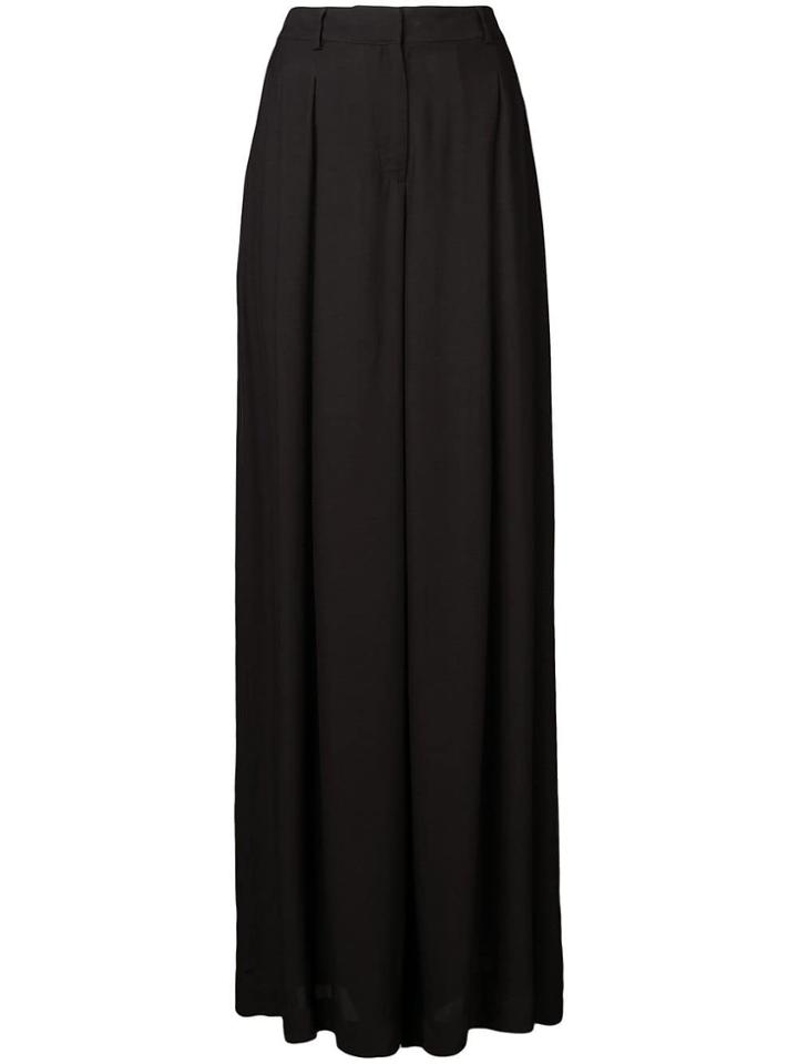 Off-white Palazzo Pants - Black