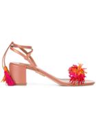 Aquazzura Wild Thing Sandals - Pink & Purple
