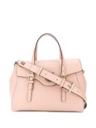 Tosca Blu Tiger Plaque Shoulder Bag - Neutrals