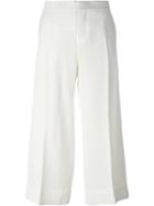 Marni Cropped Trousers - Nude & Neutrals