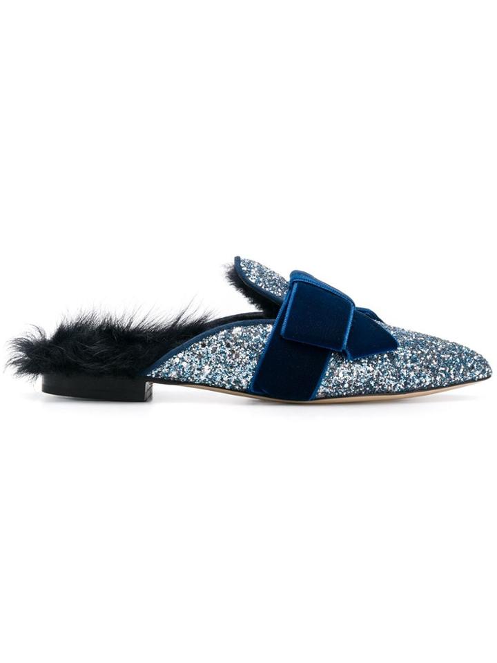 Emanuela Caruso Galaxy Mules - Blue