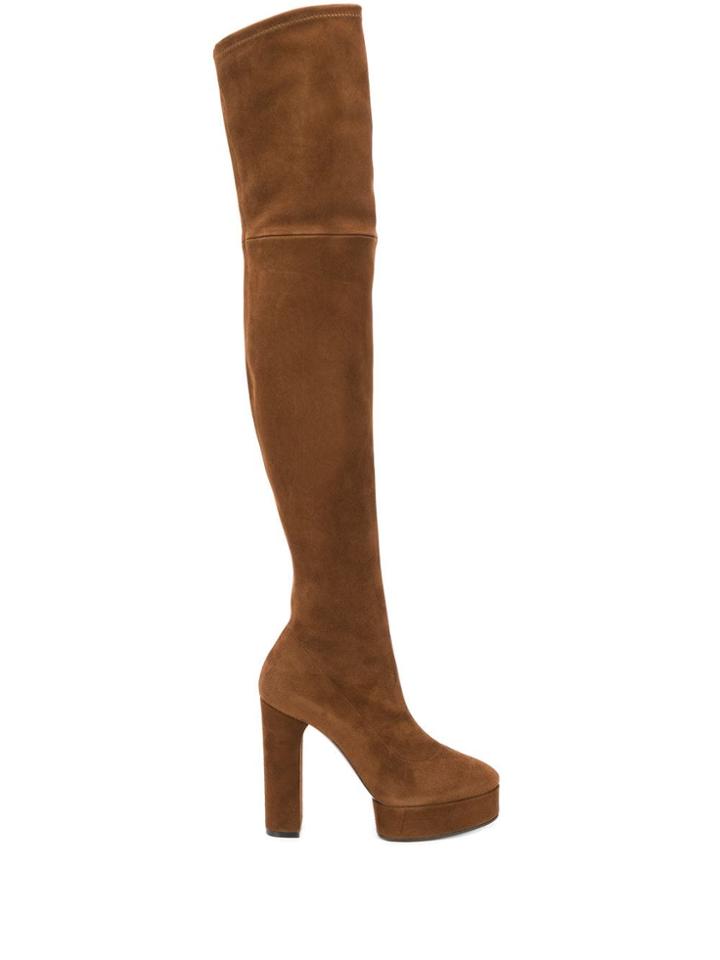 Casadei Over The Knee Boots - Brown