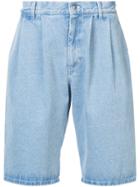 Gosha Rubchinskiy Oversized Denim Shorts - Blue