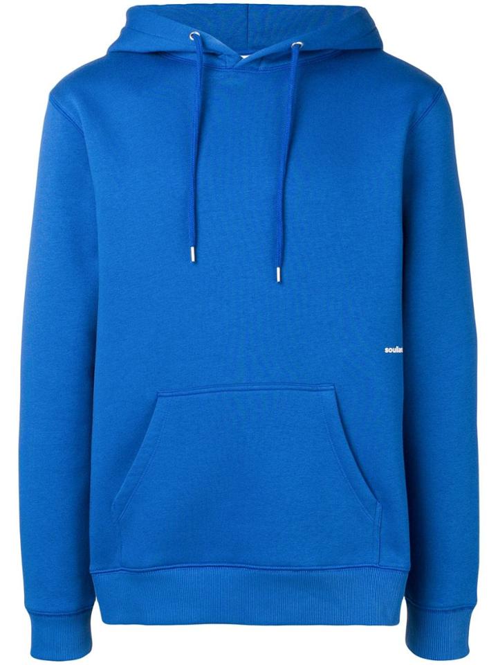 Soulland Logic Wallance Hoodie - Blue