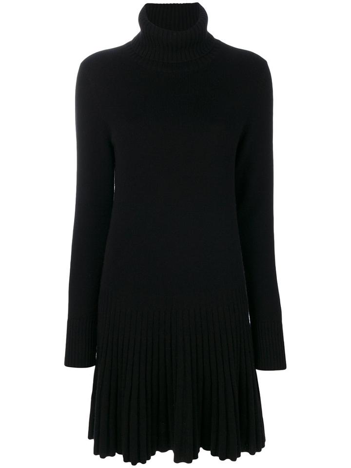 Chloé - Cashmere Ribbed Dress - Women - Cashmere - Xs, Black, Cashmere