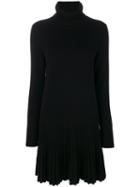 Chloé - Cashmere Ribbed Dress - Women - Cashmere - Xs, Black, Cashmere