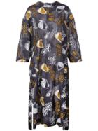 Henrik Vibskov Library Fringe Dress - Blue