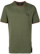 Philipp Plein Original Striped Trim T-shirt - Green