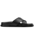 Uma Raquel Davidowicz Leather Slides - Unavailable