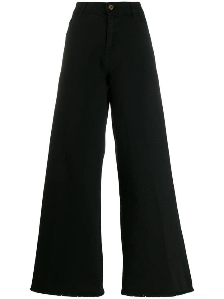 L'autre Chose Flared Jeans - Black