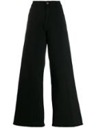 L'autre Chose Flared Jeans - Black