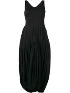 Y / Project Draped Jersey Dress - Black