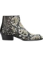 Maison Margiela Embroidered Ankle Boots