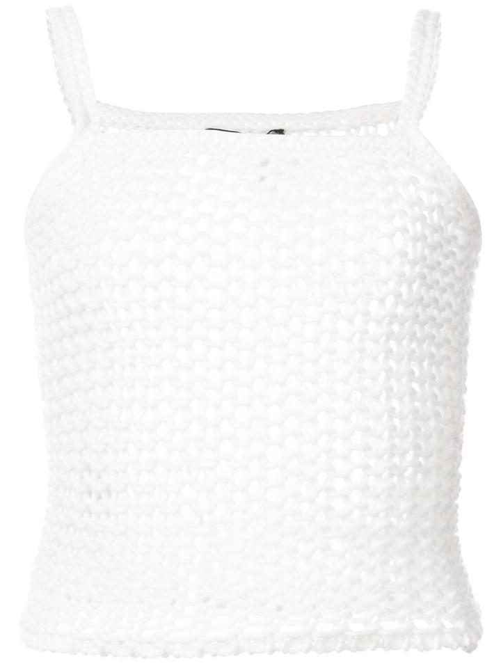 Giambattista Valli Knit Tank Top - White