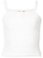 Giambattista Valli Knit Tank Top - White