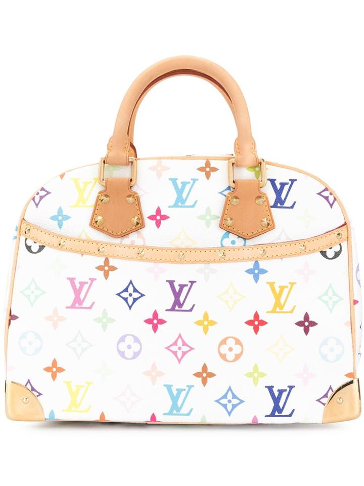 Louis Vuitton Vintage Trouville Hand Bag - White