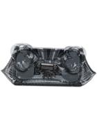 Mame See-through Clutch Bag - Black