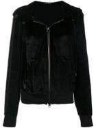 Tom Ford Zipped Velvet Jacket - Black
