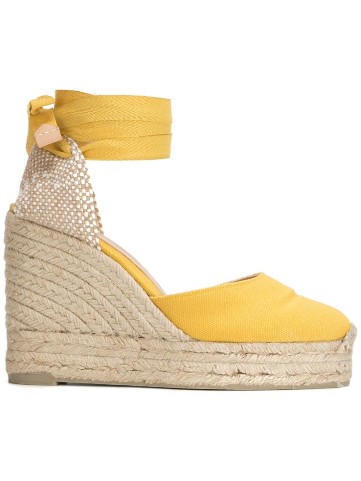 Castañer Carina Espadrilles - Yellow & Orange