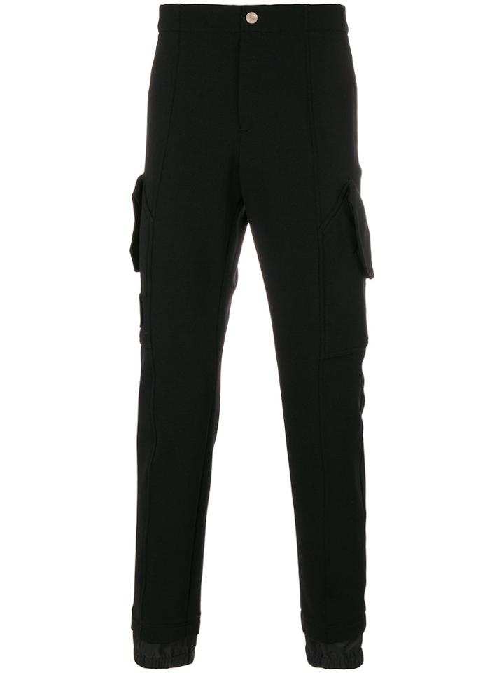 Versace Collection Piped Seam Detail Tracksuit Bottoms - Black
