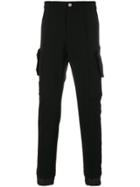 Versace Collection Piped Seam Detail Tracksuit Bottoms - Black