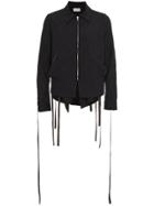 Bed J.w. Ford Zip Jacket With Arm Ties - Black
