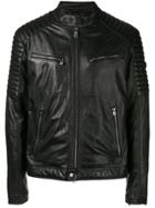 Peuterey Buttoned Collar Jacket - Black