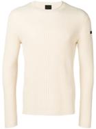 Rrd Fitted Ribbed Jumper - White