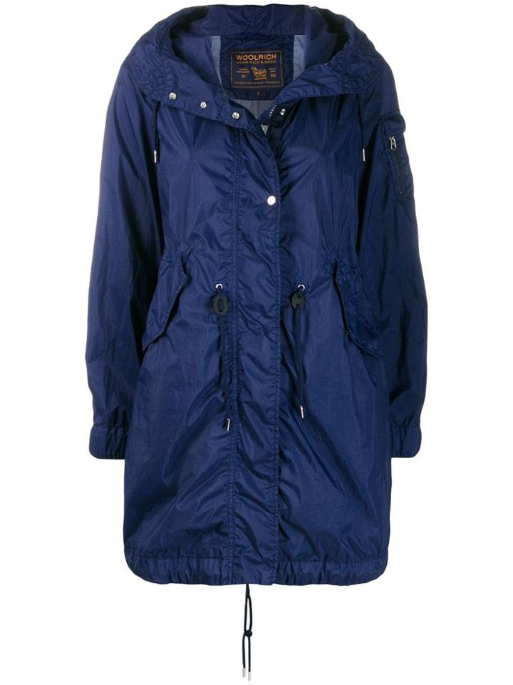 Woolrich Classic Raincoat - Blue
