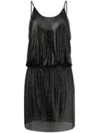 Paco Rabanne Fitted Vest Dress - Black