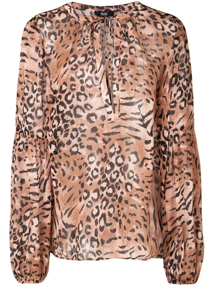 Paige Beretta Blouse - Brown