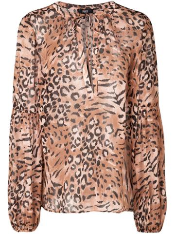 Paige Beretta Blouse - Brown