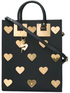Sophie Hulme 'albion Hearts' Box Tote - Black