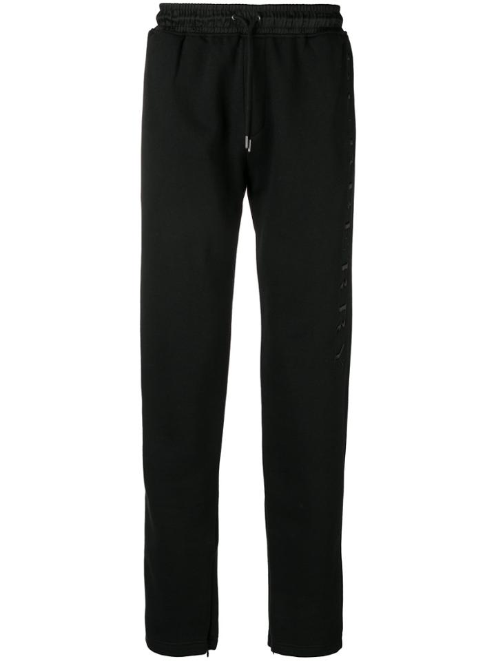 Burberry Straight-leg Sweatpants - Black