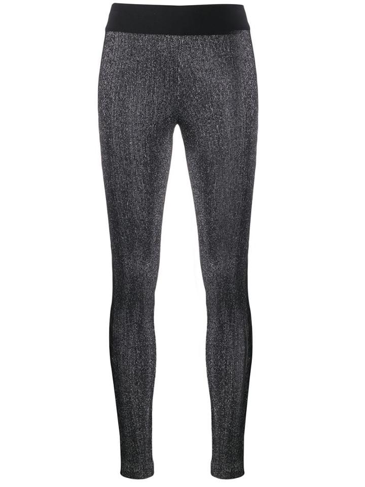 No Ka' Oi Metallized Leggings - Black