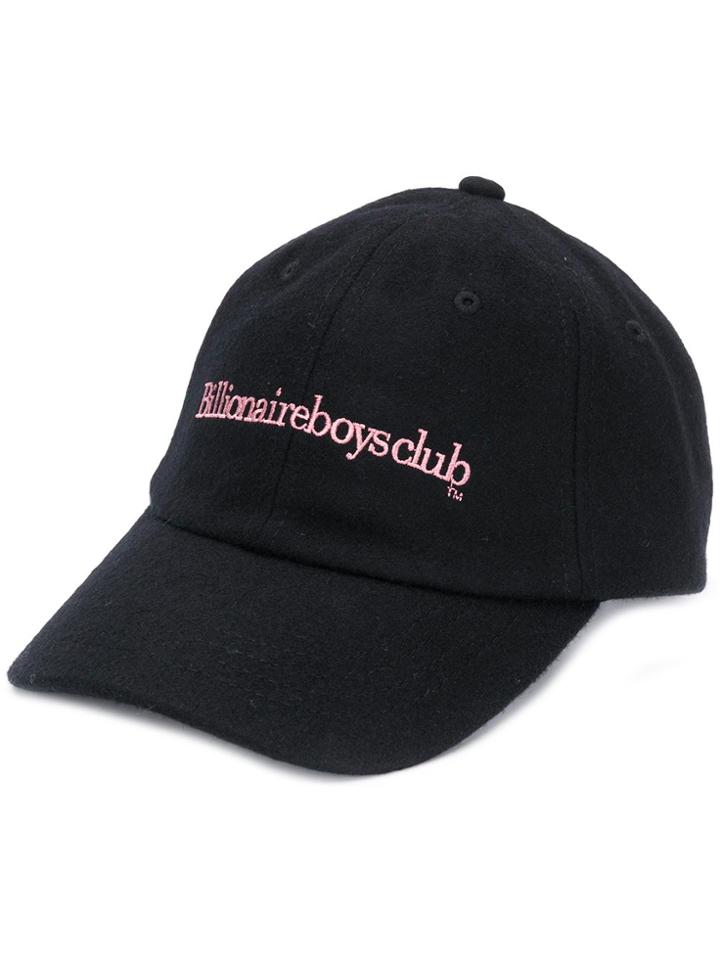 Billionaire Boys Club Embroidered Wool Cap - Black